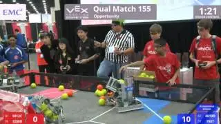 VEX Worlds 2016 - VRC Middle School - Opportunity - Qual 155 (9812C 3288B) 128 vs 83 (4610D 7907)