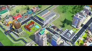 Running train in my simcity buildit #simcitygameplay #simcity #simcitybuildittipsandtricks #train