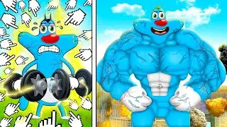 Roblox Muscle Clicker With Oggy And Jack | Rock Indian Gamer |