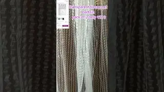 Transparent Tissue Polyester Net Curtains forPack of 2 #meeshofinds #views #viral #ytshortsvideos