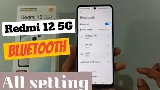 redmi 12 5G Bluetooth all setting #redmi125g @techieworld77