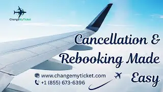 How to Rebook or Cancel Your Flight Ticket Easily l Change my ticket 