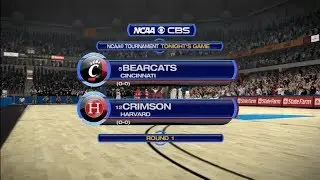 March Madness 2014: Cincinnati (5) vs Harvard (12) East Region Sim