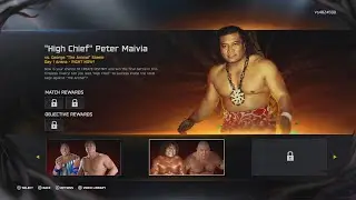 WWE 2K25 Showcase Mode Gameplay Part 5 - Peter Maivia vs George Steele Match