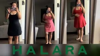 Trying on the BEST Halara Wannabe dresses- want to feel confident & beautiful?