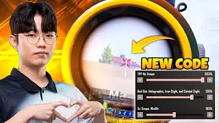 INV OSAL 🤯 All New Secret Sensitivity Revealed  🎯 Zero Recoil + Control Code| BGMI/PUBG 2026