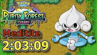 Meditite (2:03:09) - Purity Forest Clears (253/386) - Pokemon Mystery Dungeon: Blue Rescue Team