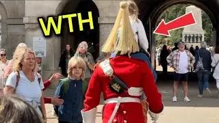 WTH 😡❌ MAKE WAY FOR THE KING’S GUARD, PEOPLE!!!