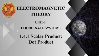 1.4.1 Scalar Product: Dot Product | EE302 | EC504 (A) | EX504 (B) |