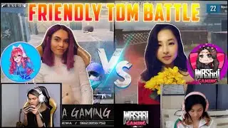 Indu Malla Gaming VERSUS Wasabi Gaming 😍| T2K GIRLS FRIENDLY TDM BATTLE 🔥| PUBGM NEPAL - GAURABYT |