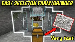 How To Make A SKELETON/XP FARM In Minecraft 1.16+ (Tutorial)