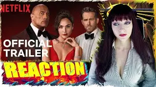 RED NOTICE Official Trailer by Netflix REACTION