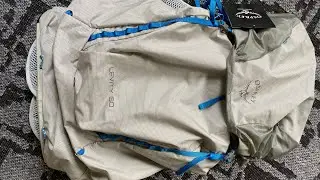 Osprey levity 60L First look