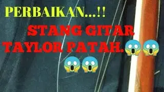 Cara Memperbaiki Stang Gitar Yang Patah 💯% kembali Sempurna #SBPROJECT