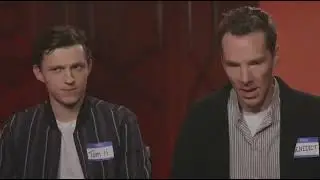 Benedict Cumberbatch Freezes During Interview #Robotoid #Clone #Synthetic