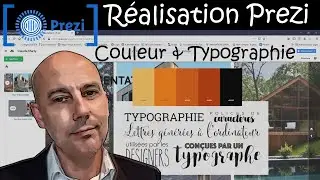 Couleurs & Typographie dans Prezi