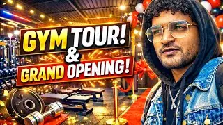 Finally Opened Our Own Gym 💪 || Complete Gym Tour #gym #grandopening  #dailyvlog
