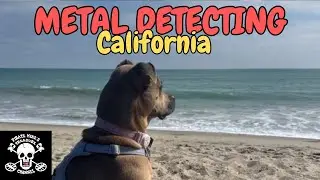 Metal Detecting and Camping the Coast of California.