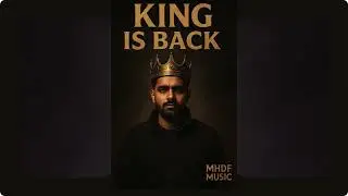 KING IS BACK 🔥 | Official Rap Video | MHDF MUSIC | Roman Urdu Trap Anthem 2025