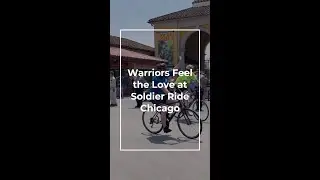 Warriors Feel the Love at Soldier Ride Chicago