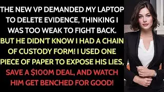 New VP Demanded My Laptop&mdash;So I Reported the Chain-of-Custody and He Was Benched | #OfficeRevenge