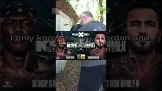 The #boxing match is on 😂| #misfitsboxing #influencerboxing  #800lbs1ring #wingsofredemption #KSI