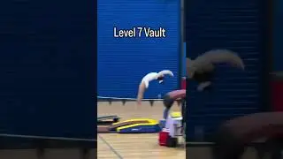 Level 7 Vault 💫 #gymnast #gymastics #vault #regional #region8 #competition #florida