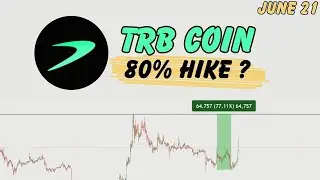 TRB coin price prediction, max pump |  TRB price prediction | Tellor Scalping June 21, 2024