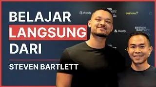 Gue ketemu Steven Bartlett! 12 LESSONS about Failure, Innovation, Influence, & Happiness