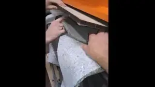 Test Cut on Foam using an 80-ton Beam Clicker Press