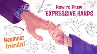 Как легко нарисовать выразительные руки✌️Для начинающих в Clip Studio Paint