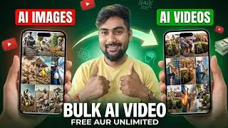 Bulk 💥Ai Free Unlimited Video Create | Bulk AI video creation free | Automatic Text to video Create 