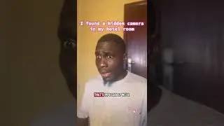 Story Time: I found a hidden camera in my hotel room