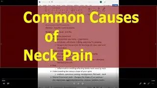 Common Causes of Neck Pain - Awareness and Prevention