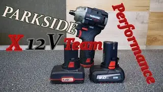 Parkside PPDSSA 12A1 performance &uuml;tve csavaroz&oacute; bemutat&aacute;sa , ( Lidl , Grizzly ) +5Ah akku , teszt