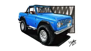 DRAWING |  Ford Bronco  ✏️