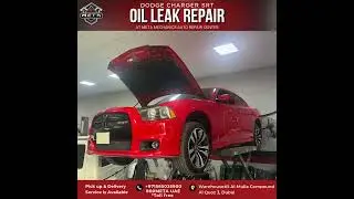 🔥 Dodge Charger SRT Oil Leak Repair at Meta Mechanics &ndash; Dubai's Trusted Auto Experts! 🔧