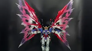 MC Show Destiny Gundam 1/72 Metal Build with Wings of Light (unboxing)  🔥
