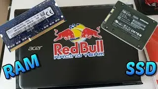Change RAM and Hard Disk SSD to the Laptop Acer