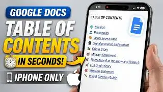 Never Lose Your Place Again: iPhone Google Docs Hack