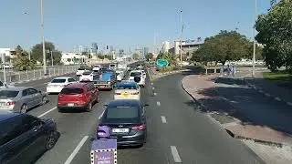 Double Decker Bus Ride Dubai to Sharjah