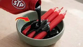Смешайте моторное масло со свечами и заработайте доллары! 😱 Секретный трюк, о котором не знают ми...