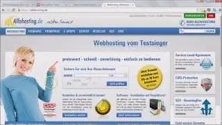 Alfahosting bestellen