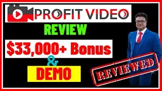 ProfitVideo Review 🔥🔥 Dominate $33 Billion Industry