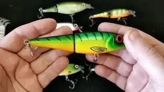 Обзор на авторские(мастер Александр )и оригинальные вооблера rapala bx swimmer 120