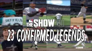 23 CONFIRMED NEW LEGENDS FOR MLB The Show 20!!