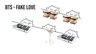 [BTS-FAKE LOVE] SINGING BY BONGO CAT