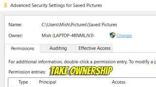 How To Take Ownership Of Administrative Files & Folders in Windows 11