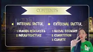 Internal and External Factors of Cambodia