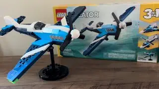 LEGO Creator 3 in 1 Race Plane Review